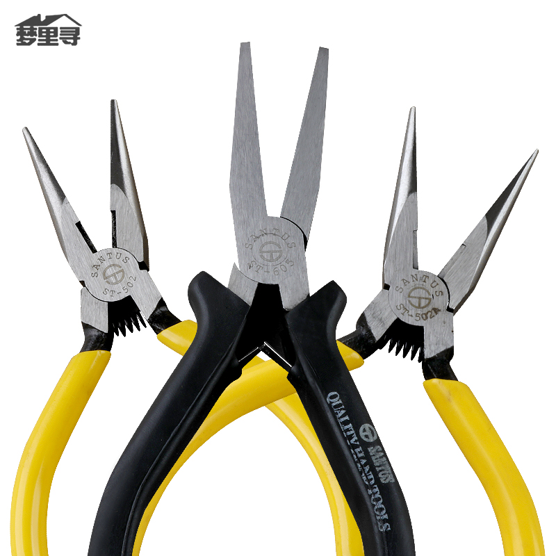 Handmade diy pliers Sanders needle-nose pliers-502 5-inch needle-nosed pliers diagonal pliers wire cutter electronic pliers