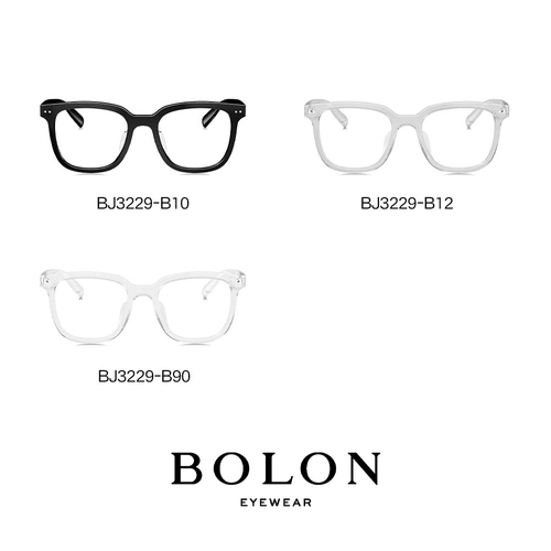 Bolon Tyrannosaurus Myopia Glasses Rame Prame Inervatired Black рамка мужская соответствующая цветная цветовая кондиционера Blu -Ray BJ3229