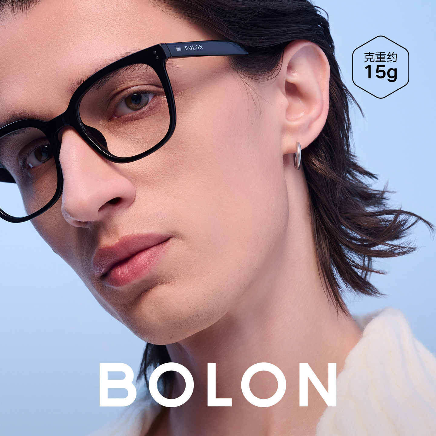BOLON暴龙眼镜25新品近视男女百搭复古方框黑框素颜镜架BJ5175