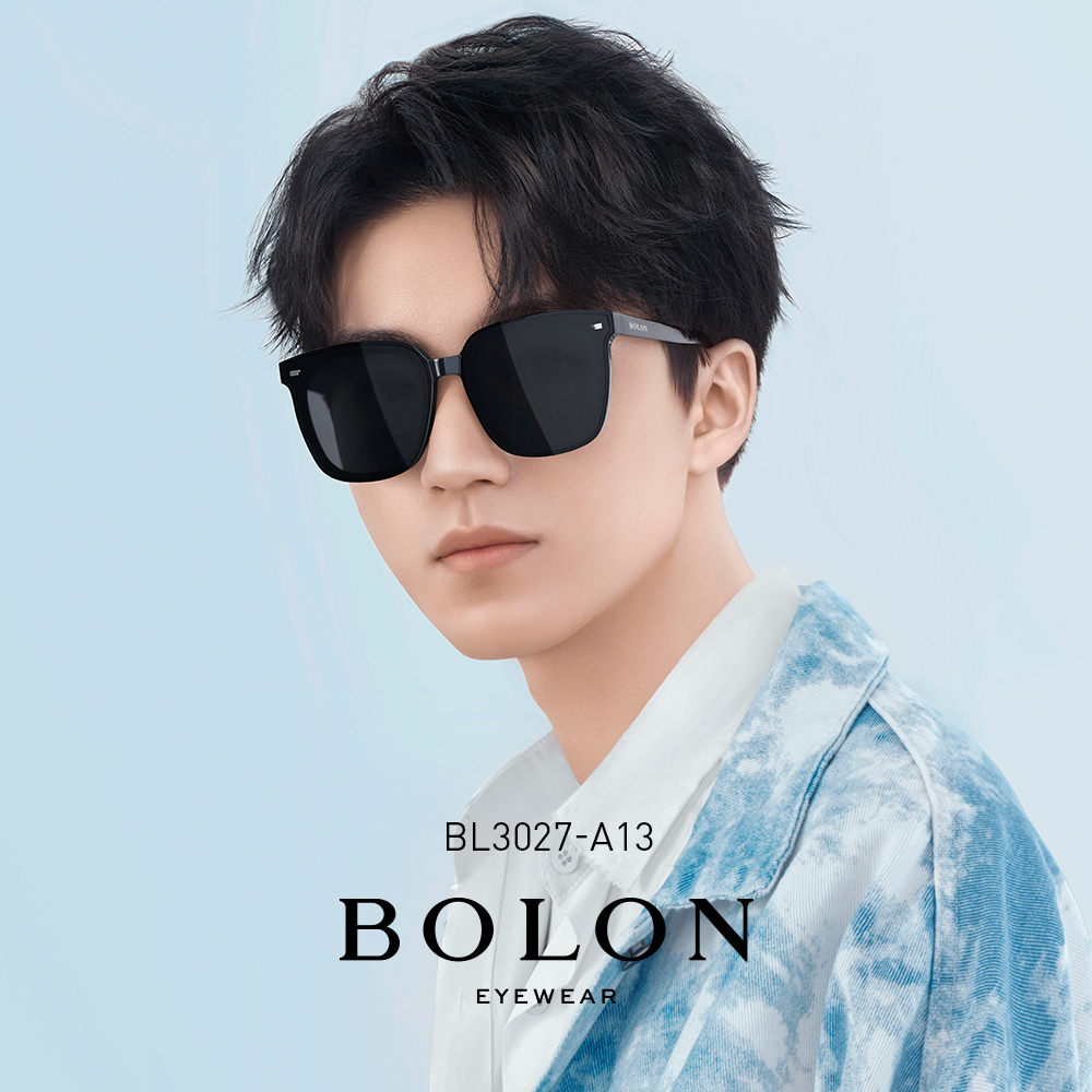 BOLON Tyrannosaurus sunglasses Wang Junkai with polarized sunglasses Korean version black super glasses BL3027BL3037