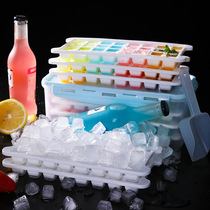 New large ice silicone ice gel ice frozen ice mold with soft bottom household ice-making gourd refrigerator