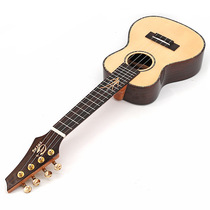 Single Ukulele girl 23 inch 26 light rose spruce wood Uklelli professional playing small guitar