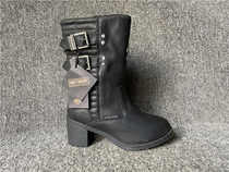 38 38 43 yard genuine leather locomotive boots high cylinder woman boots waterproof outdoor shoes