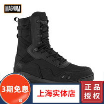 British MAGNUM Magnum outdoor hiking shoes wear-resistant high-top training boots breathable Raptors lightweight spring and autumn