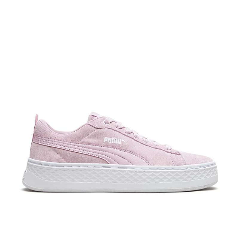 Puma P giày thể thao màu hồng đen trắng giày nam và nữ giày trắng giày 3648488 giày sneaker nữ chính hãng