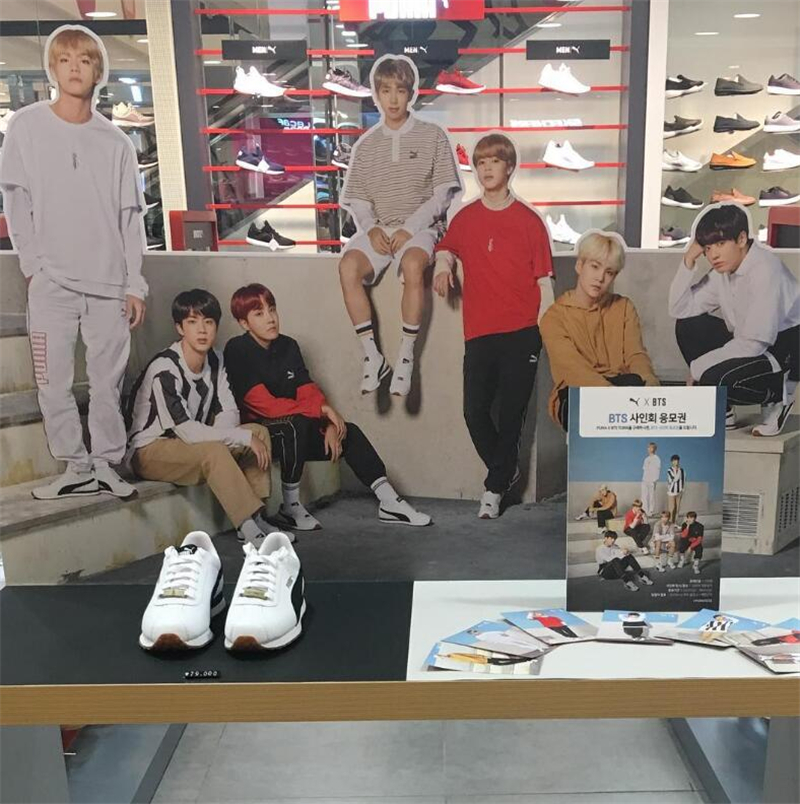 PUMA Hummer BTS Bulletproof Youth Sports Giày thể thao nam và nữ Giày A-Gump 368188-01 giày the thao nam giá rẻ