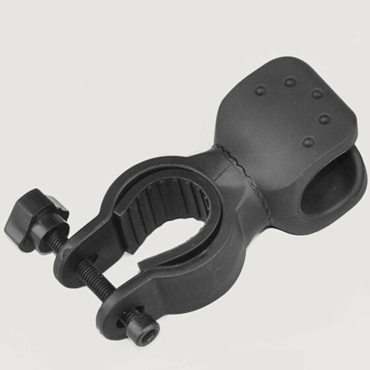 Bicycle light stand 360 degree rotating light stand Bicycle light clip U-shaped flashlight clip headlight shelf student safety
