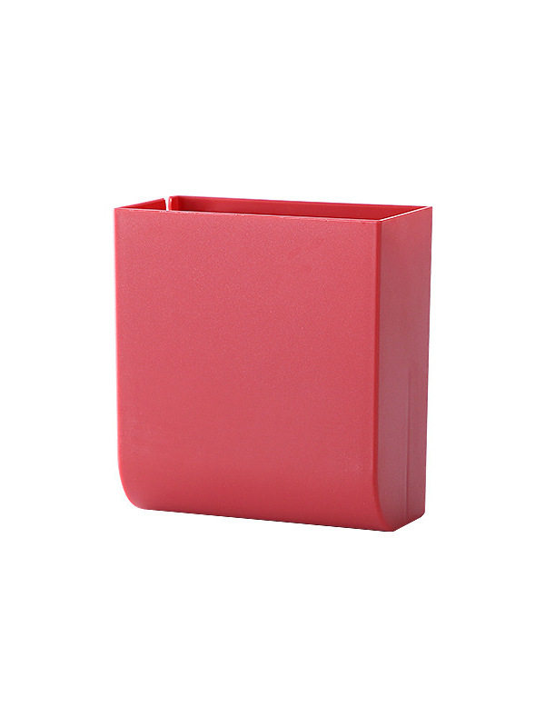 Japanese wall-mounted stationery pen holder storage box wall-mounted office desktop storage box mobile phone charging storage box