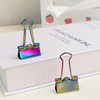 Clip color long tail clip file clip swallowtail clip office supplies binding clip stationery book clip small clip