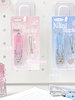RosyPosy high-looking stapler 10-pin gradient folding stapler portable mini small student stationery