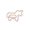 Cartoon metal paper clips, colorful special-shaped bookmarks, male paper clips, creative animal-shaped paper clips
