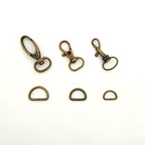 Bag accessories d buckle d ring dog buckle tiger buckle lobster buckle a variety of small size 1cm 1 3cm15cm