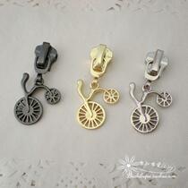 Metal zipper head 3 5 resin pull head luggage dress DIY accessories accessories pull lock head bike