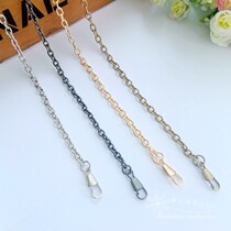 Bag chain mouth gold chain sub DIY bag accessories metal chain multicoloured into 120cmO word chain