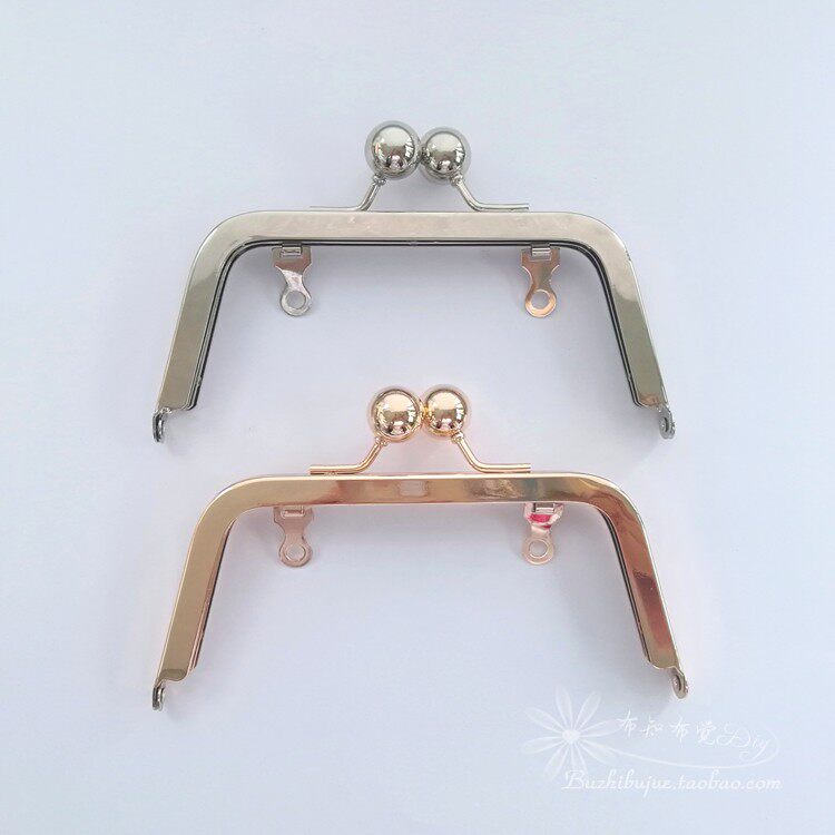 14cm trapezoid without pinhole large bead head mouth gold screw hole high-grade screw mouth gold package accessories paper feed type