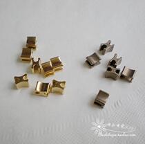 3#5号码装拉链工字码 rear stop code gear code zipper accessories h65 copper material two color selection