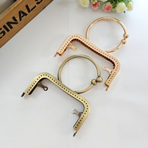 12 5CM bracelets with gold square bracelet with large bead head without broken hole upscale mouth gold bag accessories send paper type