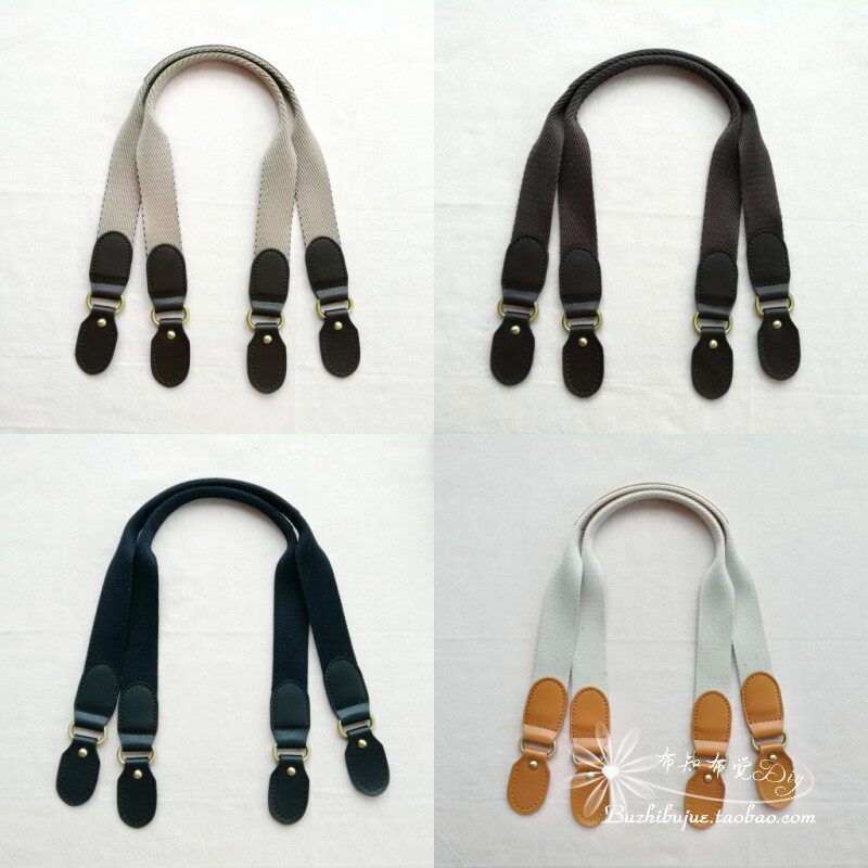 Genuine leather bag with accessories handbag DIY parquet bag with single shoulder bag accessories webbing leather bag with BD031