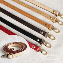 Genuine leather bag accessories upscale womens bag diagonal braces single shoulder long bag with two-story leather quality harness CBD019-020