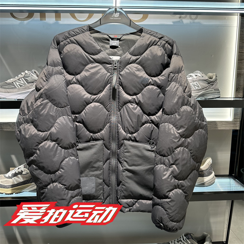 New Balance 2024 Autumn and Winter Men's Warm and Windproof Duck down Jacket Npe41381
