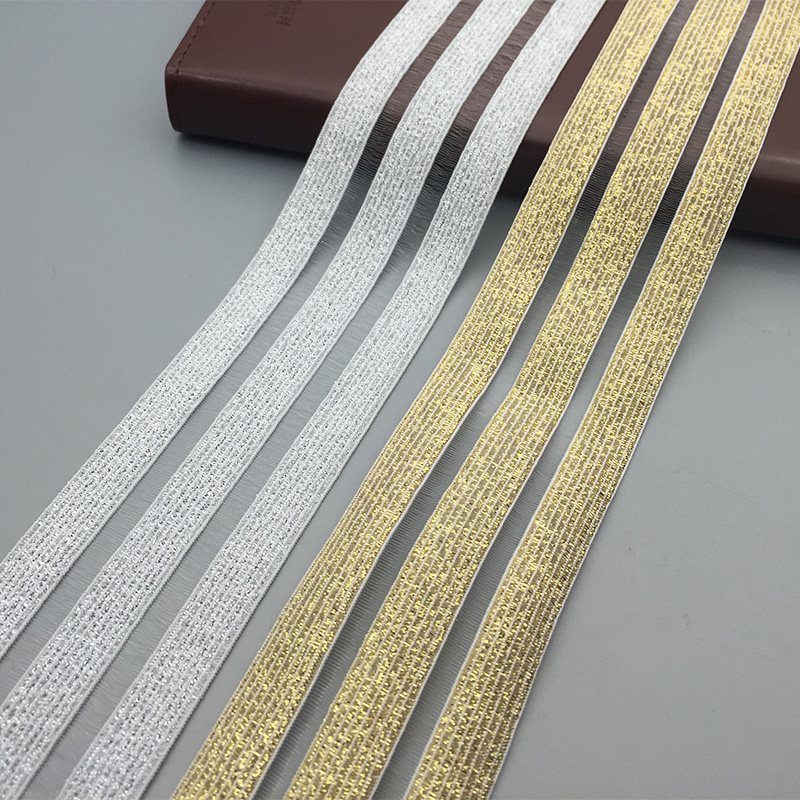 5cm9cm shallot powder gold wire silver wire breathable elastic band ultra-wide elastic oak pants belt clothing accessories