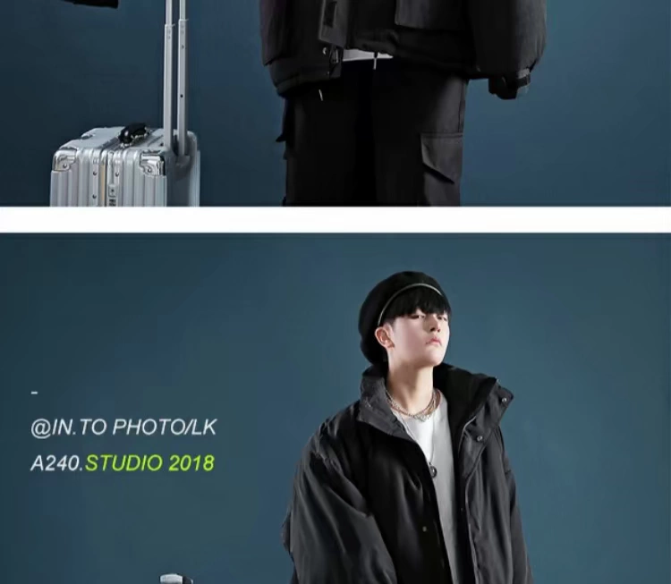 Quần áo cotton mùa đông oversized cặp đôi chất liệu cotton cho học sinh phiên bản dày của Hàn Quốc