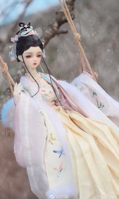 taobao agent (Reverse date as the deadline 2-25)+ Shi Yanjia+ [Folding branches] BJD girl three-point costume clothes