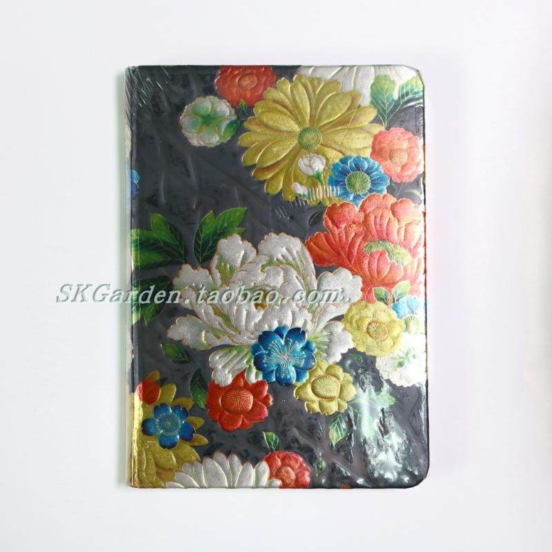Dazzle Cover Hardcore Hardware with Rubber Bar Notebook Single Line (Flowers)