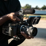 Azden SGM-250mx Ultra-Riect Mesroot BMPCC SLR Camer