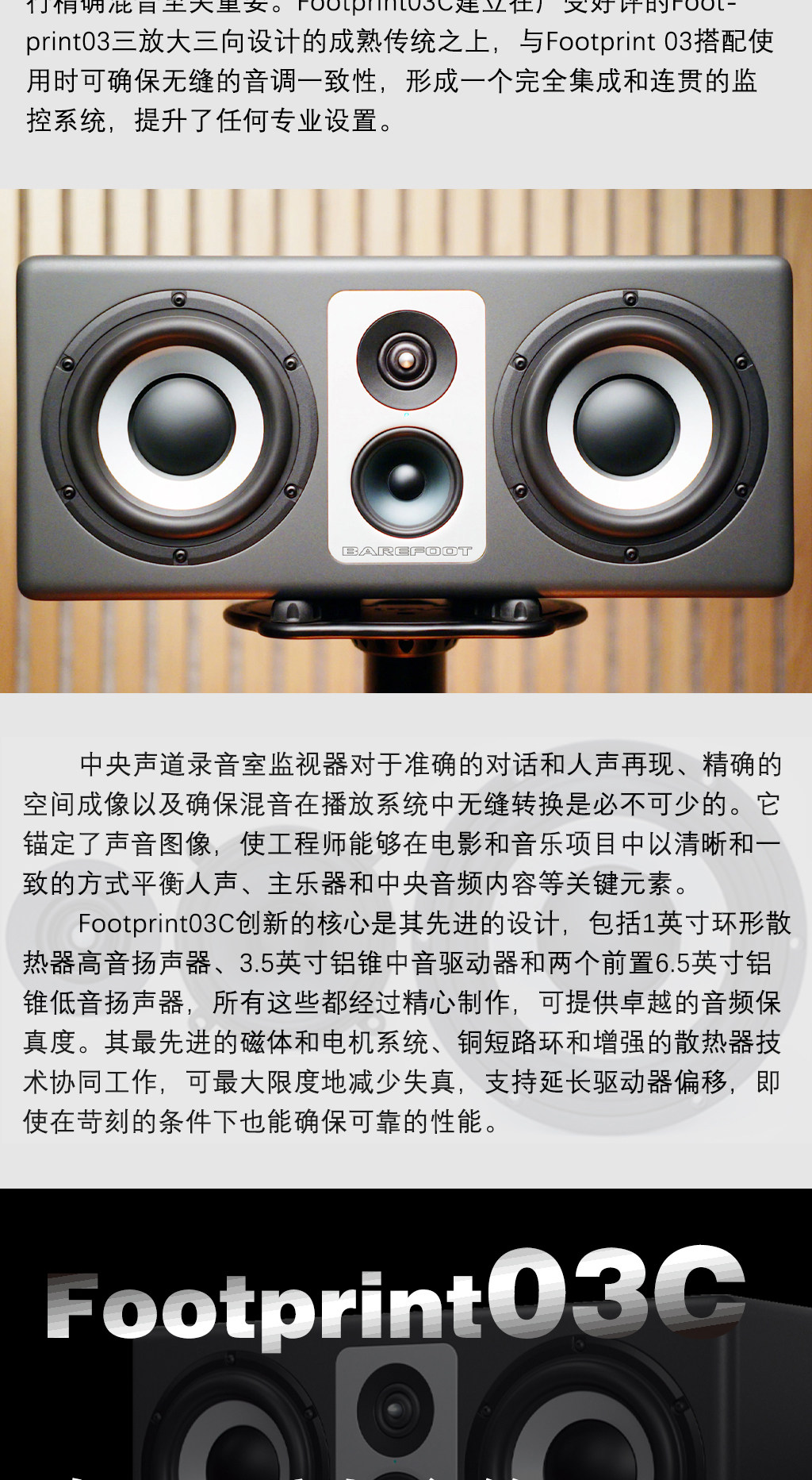 Barefoot Sound Footprint03C 1对装插图3