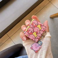 Супер милый многозвездный Кирби, подходящий для AirPods 2-го поколения, защитный чехол с подвеской, мультяшный чехол для наушников 3-го поколения Pro