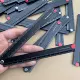 Складная линейка/черная красная пряжка, чтобы увидеть детали перед размещением заказа