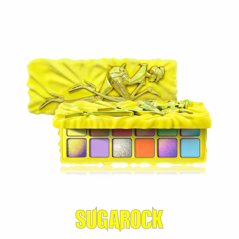 Original Box, Genuine Product, Lotus Dragon Green ~ Sugarock, Fluorescent Makeup, First Ray of Light, 12-Color Eyeshadow Palette, Rare Original Box, Genuine Product, Lotus Dragon Green ~ Sugarock, Fluorescent Makeup, First Ray of Light, 12-Color Eyeshadow Palette, Rare