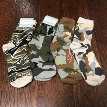 Japan Single Exit Japan BMS Camouflage Agami in cylinder High State Sexes Neutral Socks 37-40
