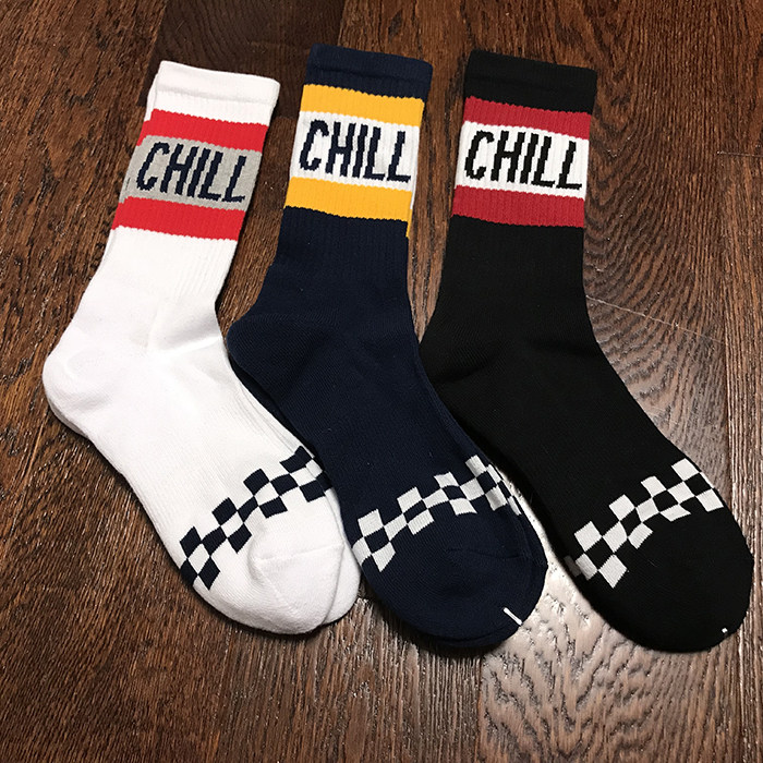 Day Order H Cards High Quality American Street Wind Letters Logo Towel Bottom Cotton Long Cylinder High Bon Men Socks Tide