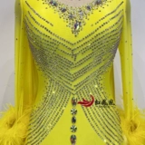 Red Phoenix Новая модель страуса модели современного танце