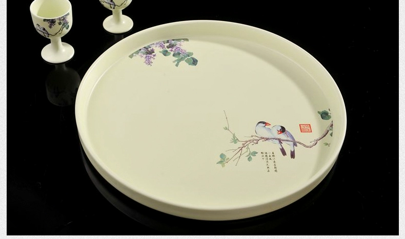 Jingdezhen gốm sứ tách rượu vang trắng cổ đặt nhà keg rượu cốc bộ quà tặng - Rượu vang