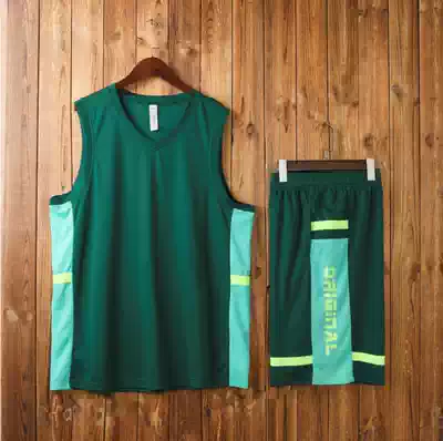 020 Eight-Color New basketball suit set for men and women with adult children on both sides pocket personalized custom basketball jersey