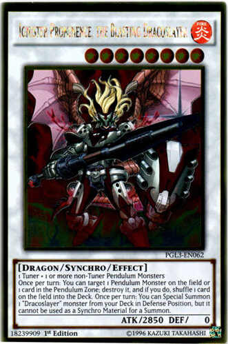 Yu-Gi-Oh! PGL3-EN062 GR Dragon Swordsman Point Mars Prominence 9L3