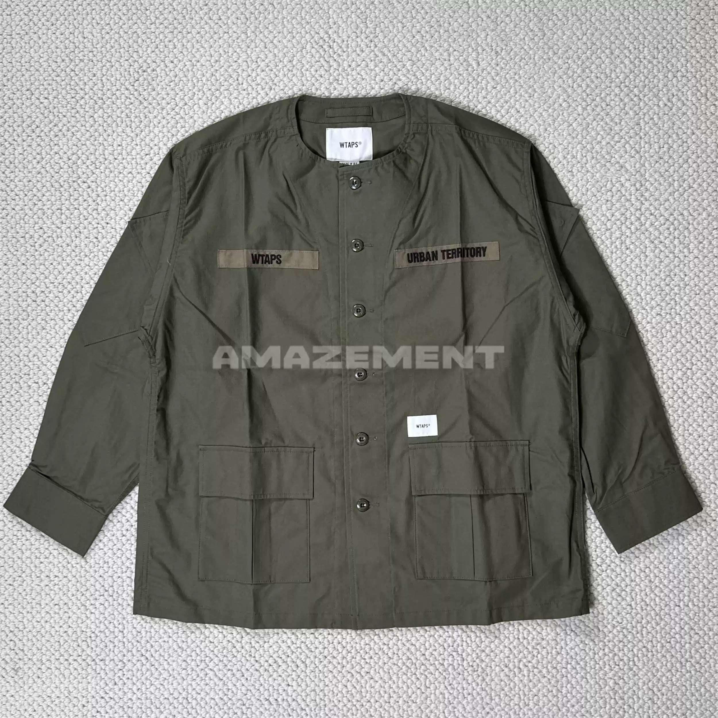 WTAPS SCOUT LS / COTTON RIPSTOP