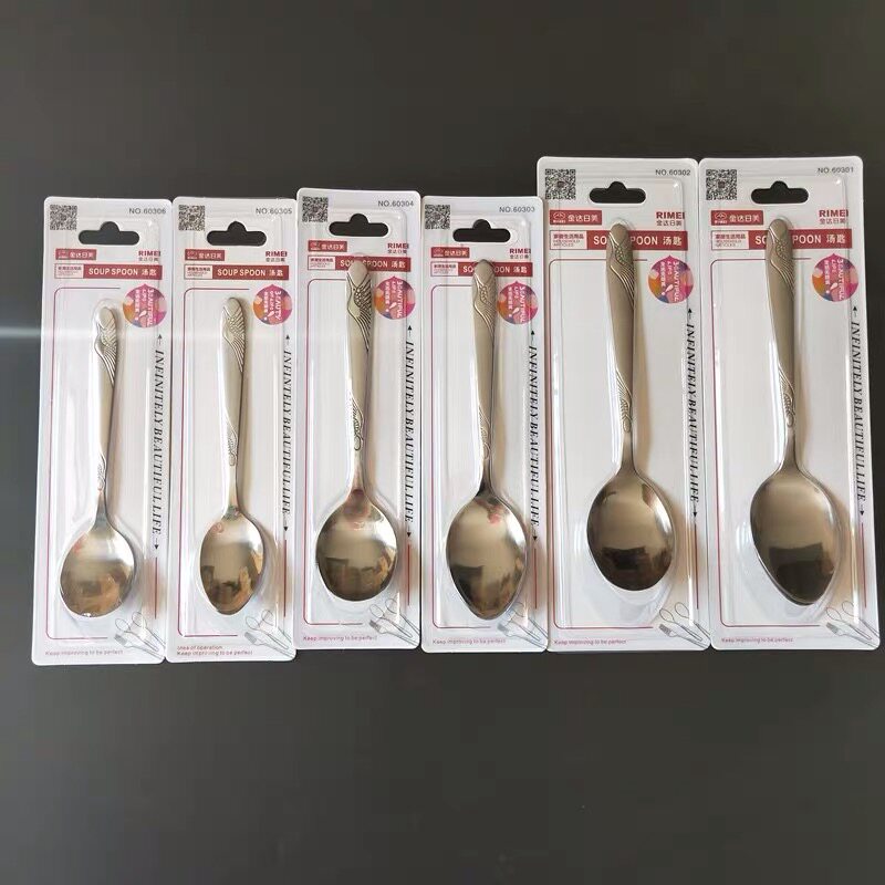 Japan-US Stainless Steel Soup Spoon Spoon 60301 60301 60302 60302 60304 60304 30305 60306