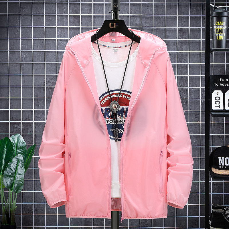 Sunscreen Men's Summer Outdoor Ultra Slim Breathable Ice Silk Skin Wind Clothing Fishing Sunscreen Jacket Women Sunscreen-Taobao