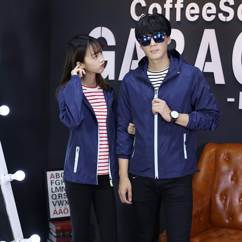 diy advertising shirt long sleeve windcoat jacket custom work clothes print character logo set to advertise active clothes workwear-Taobao