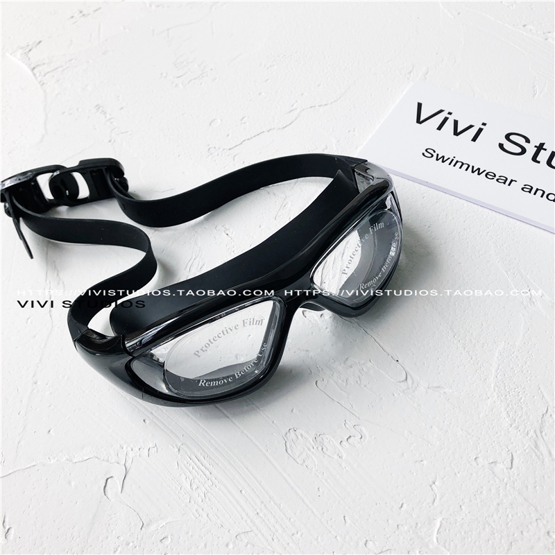 Kính bơi VV / 18ss kính lớn Hộp kính bơi phẳng HD nam và nữ kính chống nước thời trang phổ quát kính bơi phoenix 203