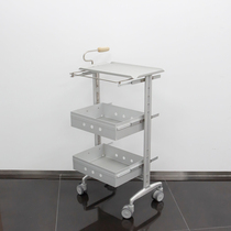 Professional salon perming and dyeing multi-functional tool cart aviation aluminum alloy cart college hair stylist internet celebrity storage cart