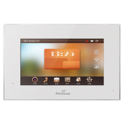 Внутренний блок цифрового IP-видеодомофона Shidean D1801 D1981 D1881 D1801GATL