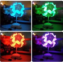 Genuine RECESKY gift adult Science vol 29 DIY AKARI colorful origami desk lamp origami lamp