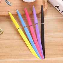 Flat knife pen ballpoint pen Express pen knife pen custom LOGO logistics pen advertising pen open box pen ball pen wholesale