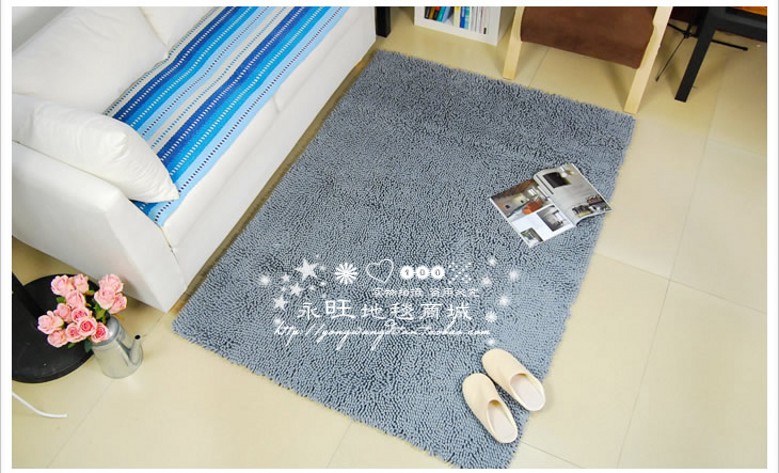 Chỗ thảm sợi nhỏ chenille sợi nhỏ thảm tấm thảm chùi chân tắm mat thấm pad miễn phí vận chuyển - Thảm thảm gấp gọn