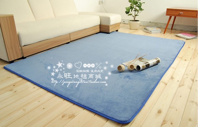 Chỗ cashmere san hô ngủ ngắn sang trọng phòng thảm sống thảm chống trơn trượt có thể được tùy chỉnh vận chuyển - Thảm thảm đỏ